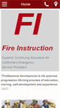 Mobile Screenshot of fireinstruction.org